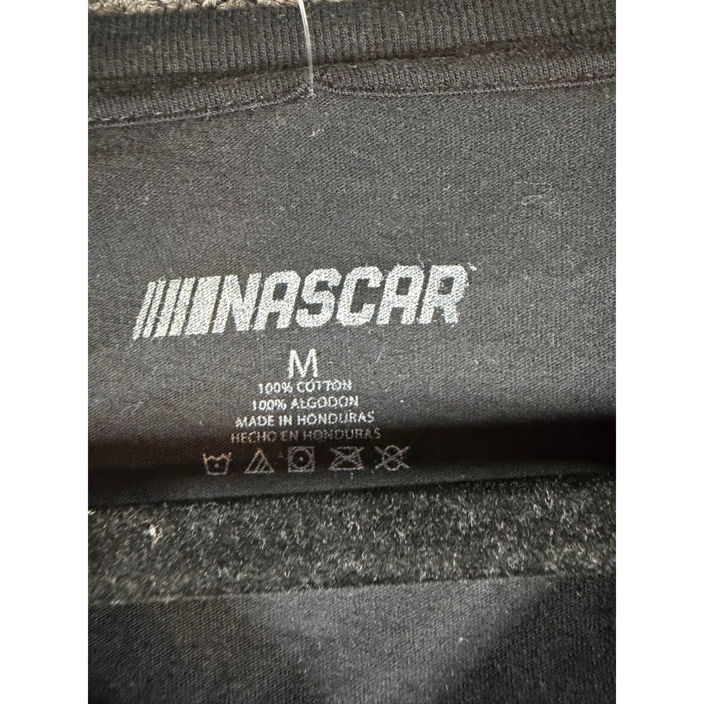 NASCAR T-Shirt Womens Medium Black V-Neck Talladega YellaWood 500 2023 Graphic - Picture 4 of 6